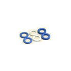 Hiro Seiko 3mm Alloy Spacer Set (0.5t/0.75t/1.0t)  [Y-Blue] ( 6 pcs (2 pcs each)) / HS-69450