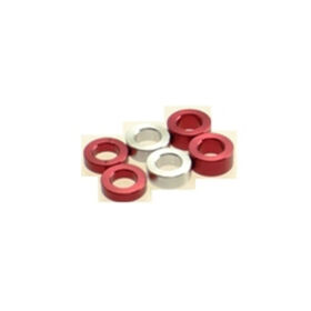 Hiro Seiko 3mm Alloy Spacer Set (1.5t/2.0t/2.5t)  [Red] (...