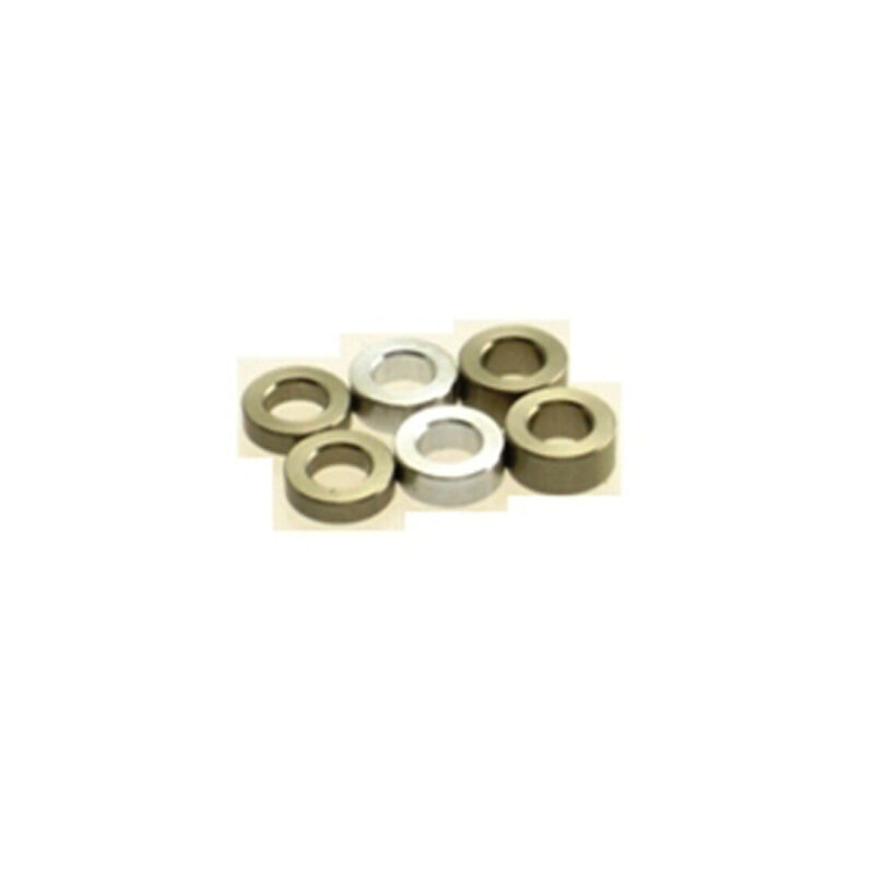 Hiro Seiko 3mm Alloy Spacer Set (1.5t/2.0t/2.5t) [Ti] ( 6 pcs (2 pcs each)) / HS-69455