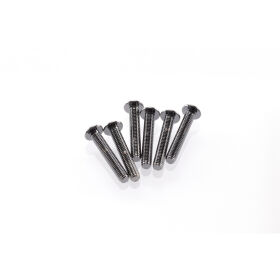 Hiro Seiko Hex Socket Button Head Screw M3x18  [S-Black]...