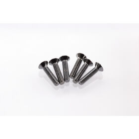 Hiro Seiko Hex Socket Flat Head Screw M3x14 [S-Black] ( 6...