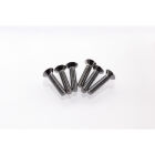 Hiro Seiko Hex Socket Flat Head Screw M3x14 [S-Black] ( 6 pcs) / HS-69528