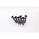 Hiro Seiko Hex Socket Flat Head Screw M3x16  [S-Black] ( 6 pcs) / HS-69529