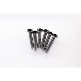 Hiro Seiko Hex Socket Flat Head Screw M3x20  [S-Black] (...