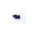 Hiro Seiko Alloy Hex Socket Button Head Screw M3x10  [Y-Blue] ( 5 pcs) / HS-69625