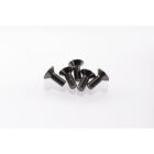 Hiro Seiko Alloy Hex Socket Flat Head Screw M3x8  [S-Black] ( 5 pcs) / HS-69739