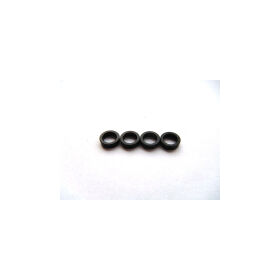 Hiro Seiko 4mm Alloy Spacer  (2.0t)  [Black] (4 pcs) /...