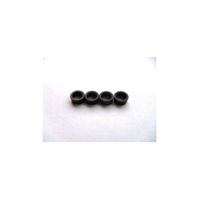 Hiro Seiko 4mm Alloy Spacer  (3.0t)  [Black] (4 pcs) /...