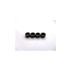 Hiro Seiko 4mm Alloy Spacer (3.0t) [Black] (4 pcs) / HS-69848