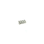 Hiro Seiko 3mm Alloy Countersunk Washer (S-Size) [Silver] ( 8 pcs) / HS-69878