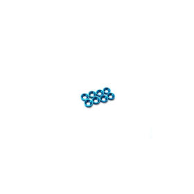 Hiro Seiko 3mm Alloy Countersunk Washer (S-Size) [T-Blue]...