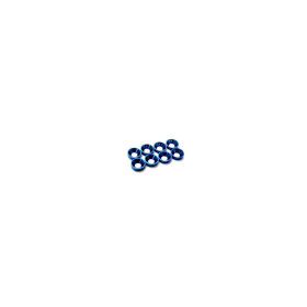 Hiro Seiko 3mm Alloy Countersunk Washer (S-Size) [Y-Blue]...
