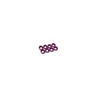 Hiro Seiko 3mm Alloy Countersunk Washer (S-Size) [Purple] ( 8 pcs) / HS-69881