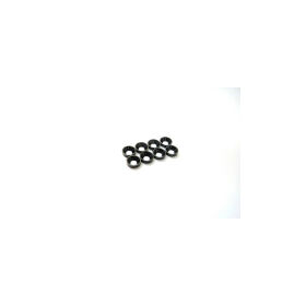 Hiro Seiko 3mm Alloy Countersunk Washer (S-Size) [Black]...