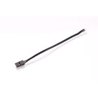 RUDDOG ESC RX Cable Black 120mm (fits RXS and others) / RP-0073-120