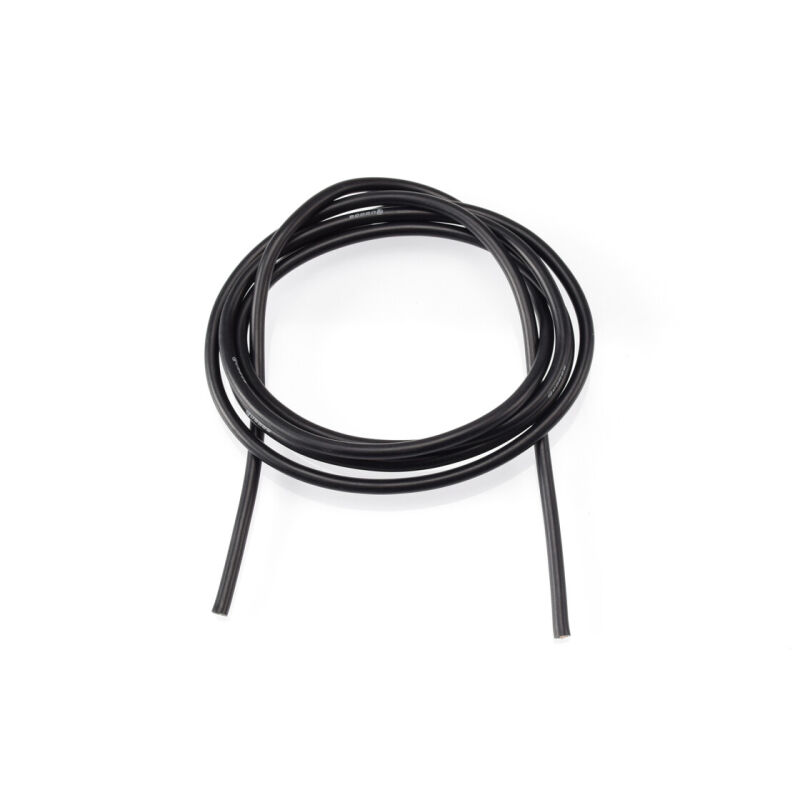 RUDDOG 16awg Silicone Wire (Black/1m) / RP-0244