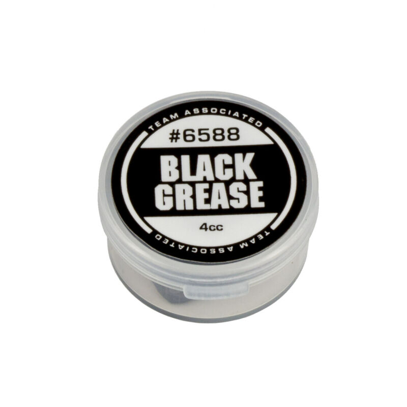 Team Associated Black Grease, 4cc / AE6588