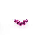 Hiro Seiko Alloy Hex Socket Button Head Screw M3x5 [Pink] 5pcs / HS-48349