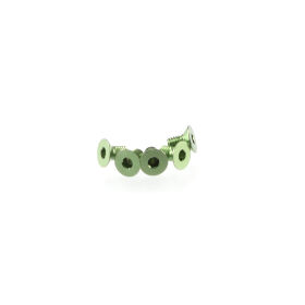 Hiro Seiko Alloy Hex Socket Flat Head Screw M3x5  [Green]...