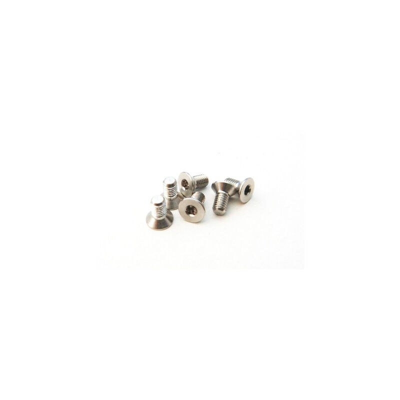 Hiro Seiko Precision Machined SUS Flat Head Screw M3x6 / HS-48557