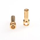RUDDOG 5mm Gold Cooling Head Bullet Plugs (2pcs) / RP-0310