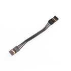 RUDDOG RX Connector Wire Black 60mm (JR Male to JR Male) / RP-0470