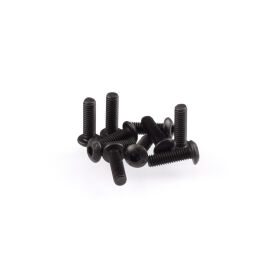 RUDDOG M3x10mm Button Head Screws (10pcs) / RP-0560