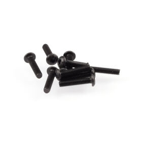 RUDDOG M3x14mm Button Head Screws (10pcs) / RP-0562