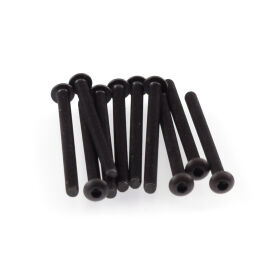 RUDDOG M3x40mm Button Head Screws (10pcs) / RP-0569