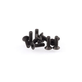 RUDDOG M3x10mm Flat Head Screws (10pcs) / RP-0572