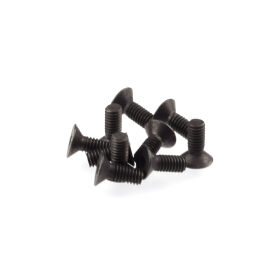 RUDDOG M4x10mm Flat Head Screws (10pcs) / RP-0606