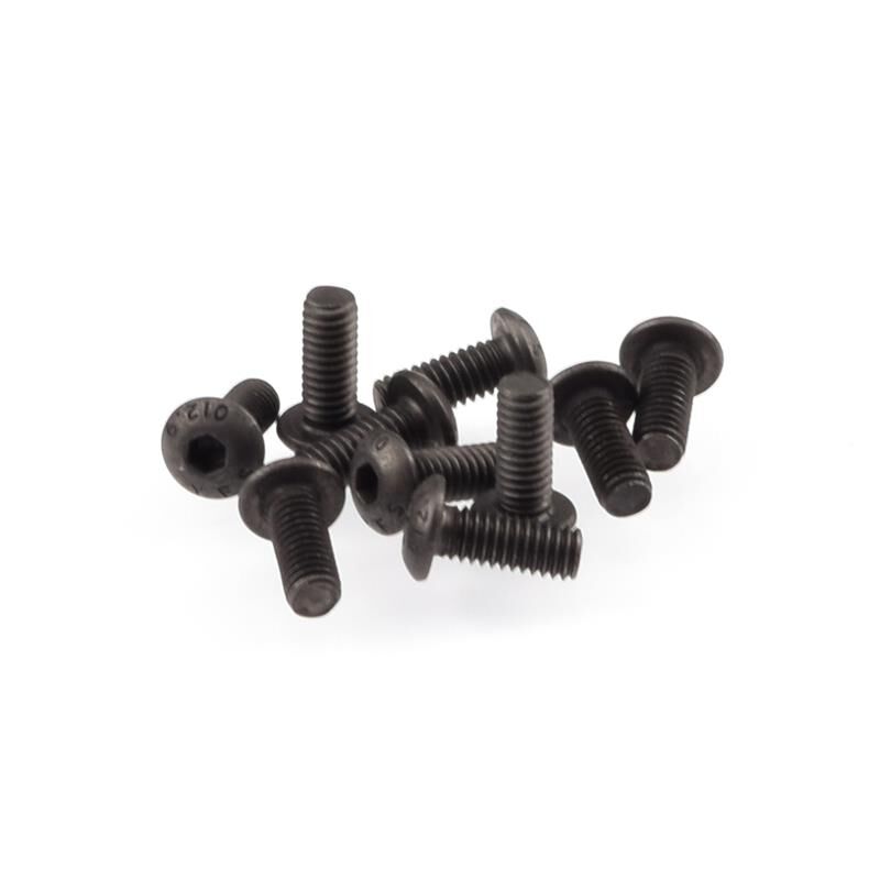 RUDDOG M4x10mm Button Head Screws (10pcs) / RP-0612