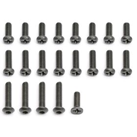 Team Associated Main Gearbox Screw Set / AE25045