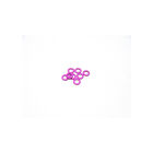 Hiro Seiko 3mm Alloy Spacer Set (0.5mm) [Purple] / HS-48440