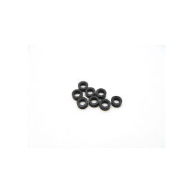 Hiro Seiko 3mm Alloy Spacer Set (1.5mm) [Black] / HS-48462