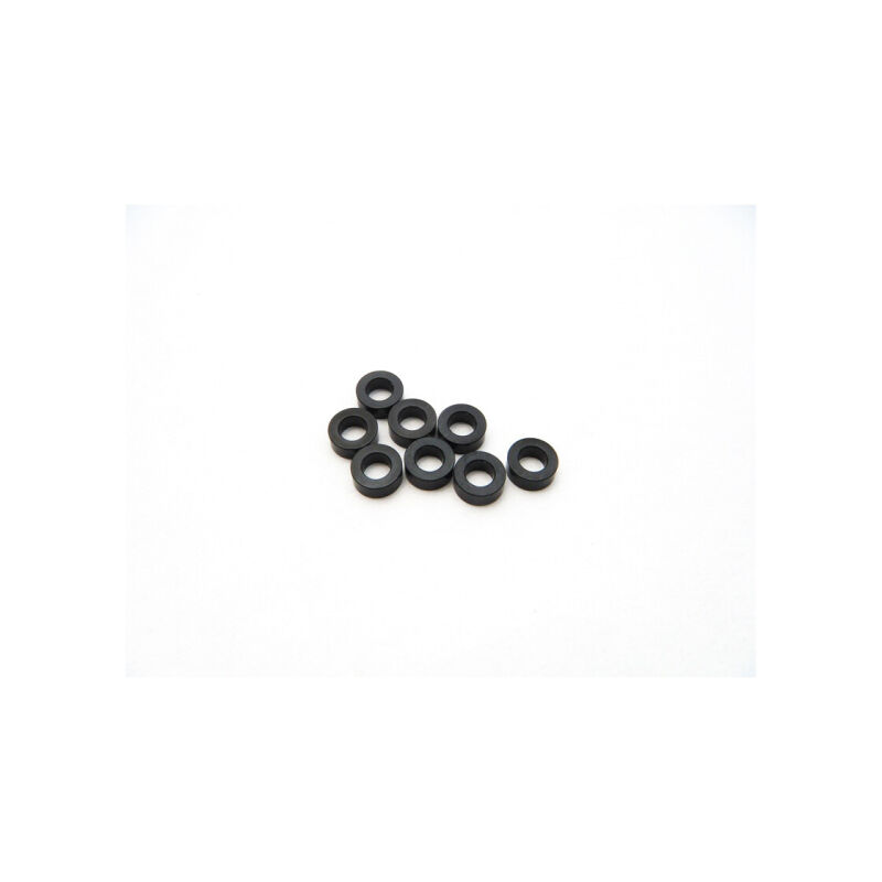 Hiro Seiko 3mm Alloy Spacer Set (2.0mm) [Black] / HS-48469