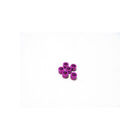 Hiro Seiko 3mm Alloy Spacer Set (2.5mm) [Purple] / HS-48475