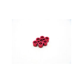 Hiro Seiko 3mm Alloy Spacer Set (5.0mm) [Red] / HS-48492