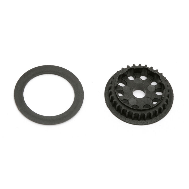 Team Associated FT Ball Diff Pulley, front / AE21384