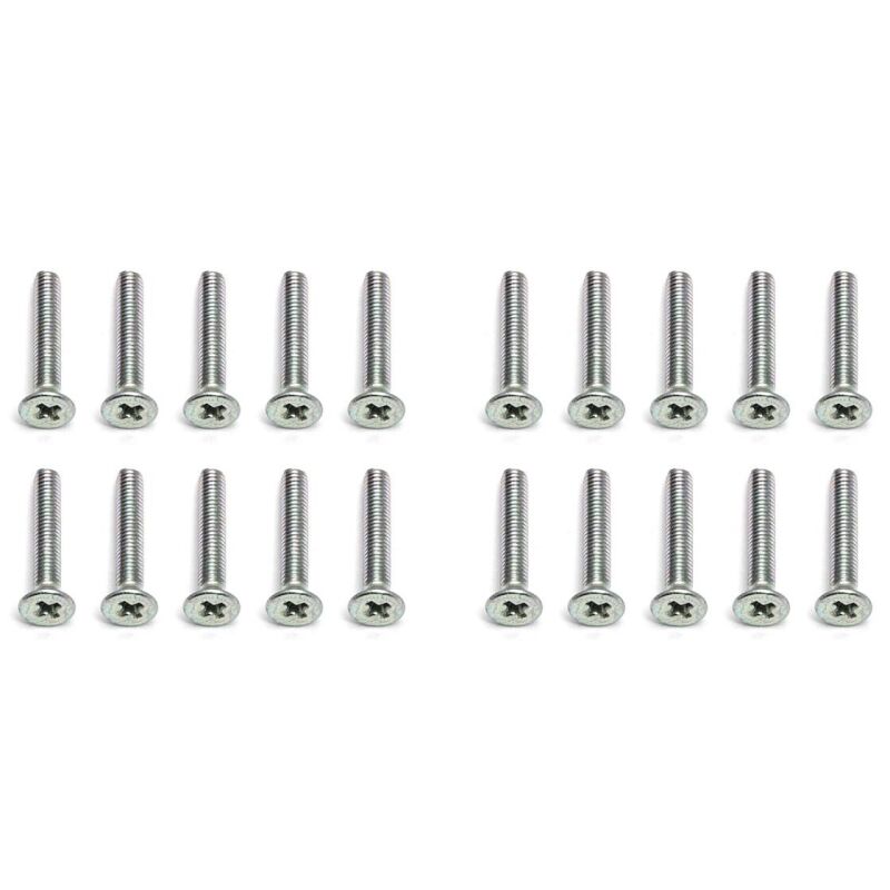 Team Associated Screws, 2.6x16 mm FHPS / AE25198