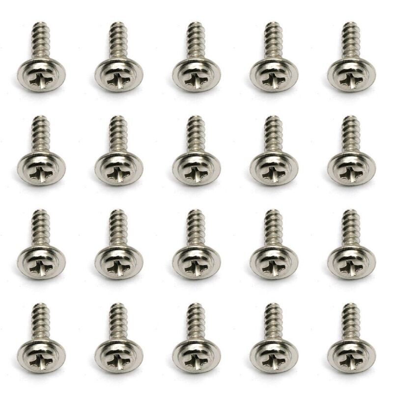 Team Associated Tap Screws, 3x10 mm BHPTS / AE25207
