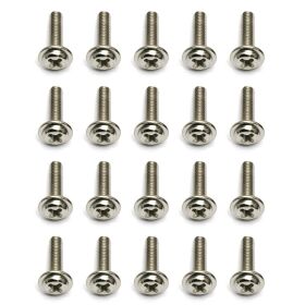 Team Associated Tapped Screws, 3x12 mm BHPTS / AE25623