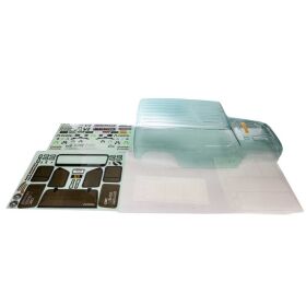 AXIAL Ersatzteil SCX6 Jeep JLU 4dr Wrangler Body (Clear)...