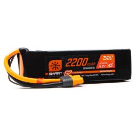 Spektrum Akku 2200mAh 4S 14.8V Smart G2 LiPo 100C IC3 /...