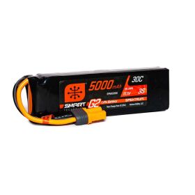 Spektrum Akku 5000mAh 3S 11.1V Smart G2 LiPo 30C IC5 /...