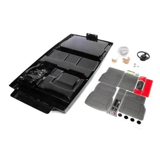 Axial SCX6: Jeep JLU Driver & Interior (transparent) / AXI250006