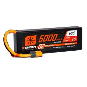 Spektrum Akku 5000mAh 2S 7.4V Smart G2 LiPo 50C Hard Case...