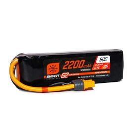 Spektrum Akku 2200mAh 3S 11.1V Smart G2 LiPo 50C IC3 /...