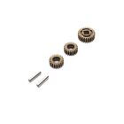 Axial SCX6: Idler & Output Gear/Shaft Set / AXI252016