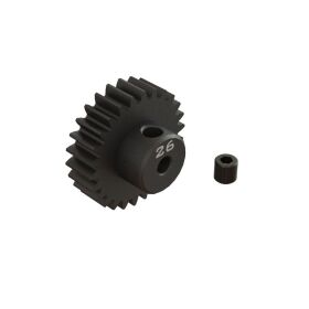 ARRMA Motorritzel CNC Stahl 26T 0.8Mod 1:8" Bore /...